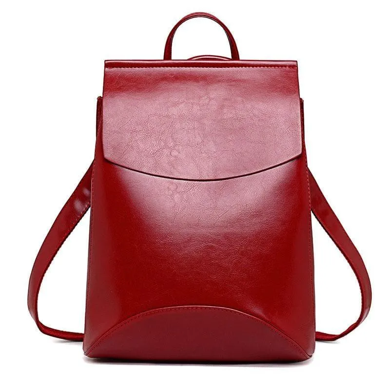 Youth Leather Backpacks  Shoulder Bag